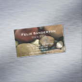 Magnétique Carte de visite de galets (In Situ)