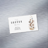 Magnétique Carte de visite de la technologie Coffee Bean (In Situ)