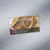 Magnétique carte de visite modifiable de taqueria (In Situ)