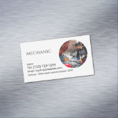 Magnétique carte de visite modifiable des services mécaniques (In Situ)