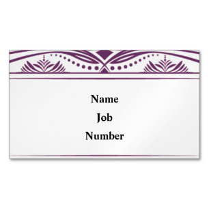 Magnétique Carte de visite puissant, 3,5 pouces x 2,5 pouces