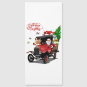 Magnétique Carte de vœux de Noël (Devant)