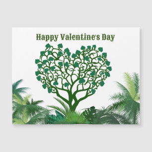 Magnétique Carte Heureuse Sainte-Valentin pour elle