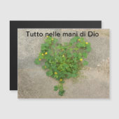 Magnétique Carte magnétique, spirituelle (Devant / Derrière)