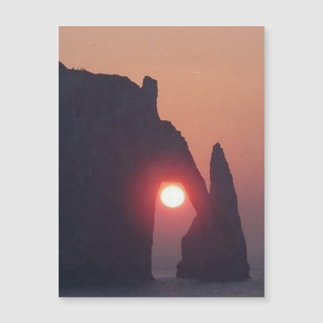 Magnétique Carte simple (Devant)