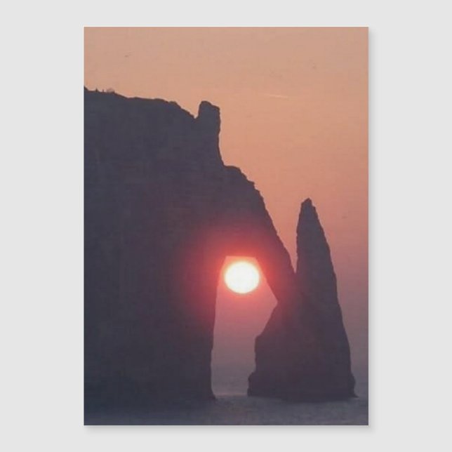 Magnétique Carte simple (Devant)