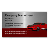Magnétique Cool Carte de visite automobile (devant)