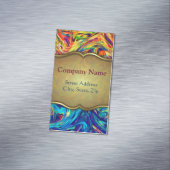 Magnétique Couleurs de fluide d'aimant de carte de visite (In Situ)