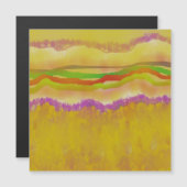 Magnétique Design d'art Chaleureux Soleil et Corn Carte posta (Devant / Derrière)