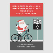 Magnétique Funny Christmas Holiday Carte cadeau (Devant)