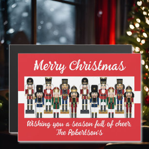 Magnétique Gras Nutcrackers Texte personnalisé Carte magnétiq