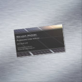 Magnétique Installation du panneau solaire - Carte de visite  (In Situ)