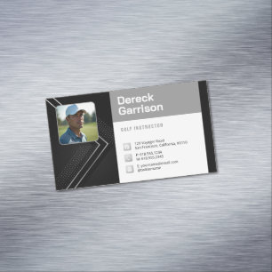 Magnétique Instructeur de golf   Carte de visite professionne