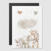 Magnétique Invitation card (Devant / Derrière)