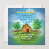 Magnétique Invitation de la fête du réchauffement climatique (Recto)