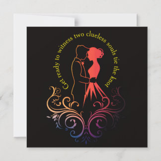 Magnétique Invitation de mariage
