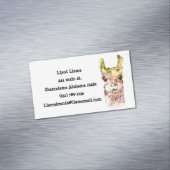 Magnétique Lloyd lamama Standard, Carte de visite 3,5 pouces (In Situ)