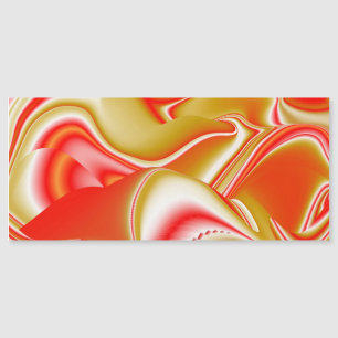 Magnétique Love and Gold Abstrait 3D Rainbowart carte magnéti