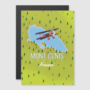 Magnétique Mont Cenis Savoie, France Carte