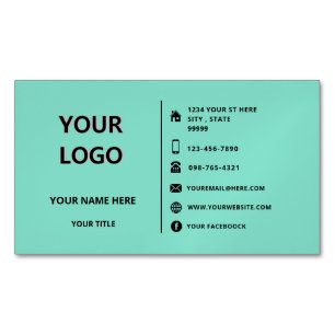 Magnétique Personnalisation de votre propre Carte de visite d