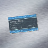 Magnétique Photo de la piscine - Carte de visite (In Situ)