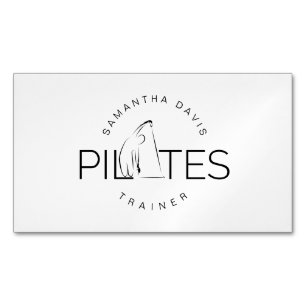 Magnétique Pilates instructeur Pilates Carte de visite