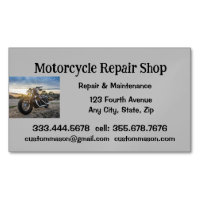 Réparation et service de moto Carte de visite