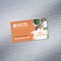 Services de peinture | Carte de visite des rouleau