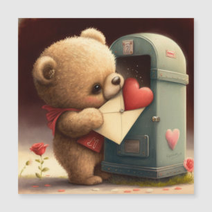 Magnétique Sois ma carte de la Saint-Valentin