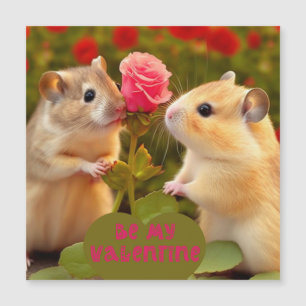 Magnétique Soyez ma carte Valentine
