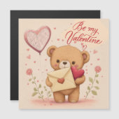 Magnétique Soyez mon invitation Valentine (Devant / Derrière)