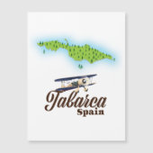 Magnétique Tabarca Espagne Belle carte (Devant)
