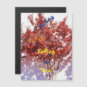 Magnétique Tirer Votre Capture Sur N'Importe Qui Carte De Voe (Devant / Derrière)