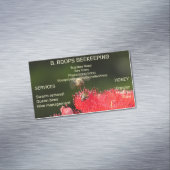 MAGNETISCH BEEKEEPER APIAIR VISITEKAARTJE (Voorbeeld)