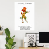 Magnetisch draak poster (Thuiskantoor)