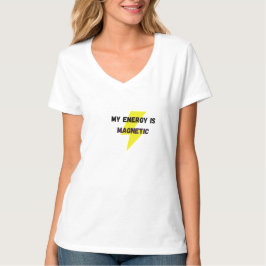 magnetisch energie-T-shirt T-shirt