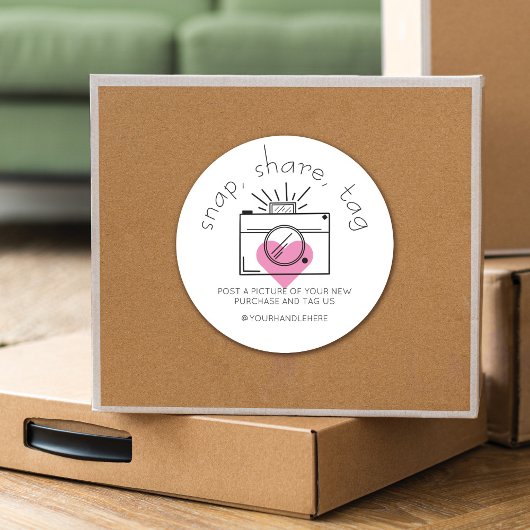 Magnetisch Label Hartcamera Sociale media Business