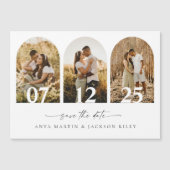 Magnetisch sla de datum van de de boogfotokaart va (Voorkant)