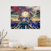 Magnetisch Storm Poster (Keuken)