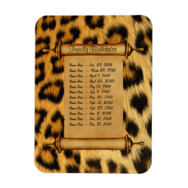 Magnetische Familie Verjaardagsherinnering - Aanpa Magneet