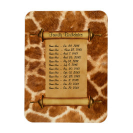 Magnetische Familie Verjaardagsherinnering - Aanpa Magneet