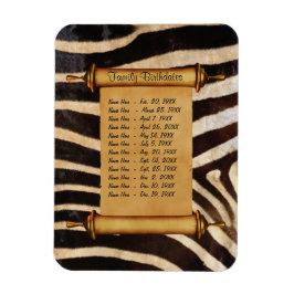 Magnetische Familie Verjaardagsherinnering - Aanpa Magneet