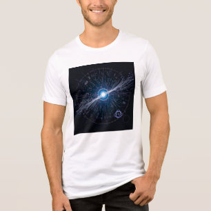 magnetische flux Tri-Blend shirt
