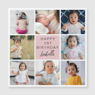 Magnetische fotocollage-Kaart