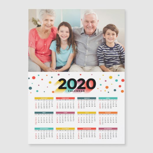 Magnetische fotokalender 2020 (Voorkant)