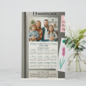Magnetische kaart (Staand voorkant)