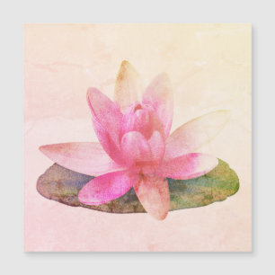 MAGNETISCHE KAART : PINK LOTUS