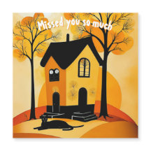 magnetische Kaart van doodziek