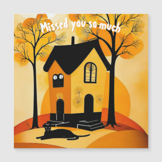 magnetische Kaart van doodziek