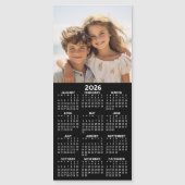 Magnetische kalender 2026 met fotocollage (Voorkant)